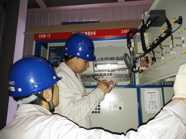 聚润国际产业园二期电气设备交接试验运维作业
